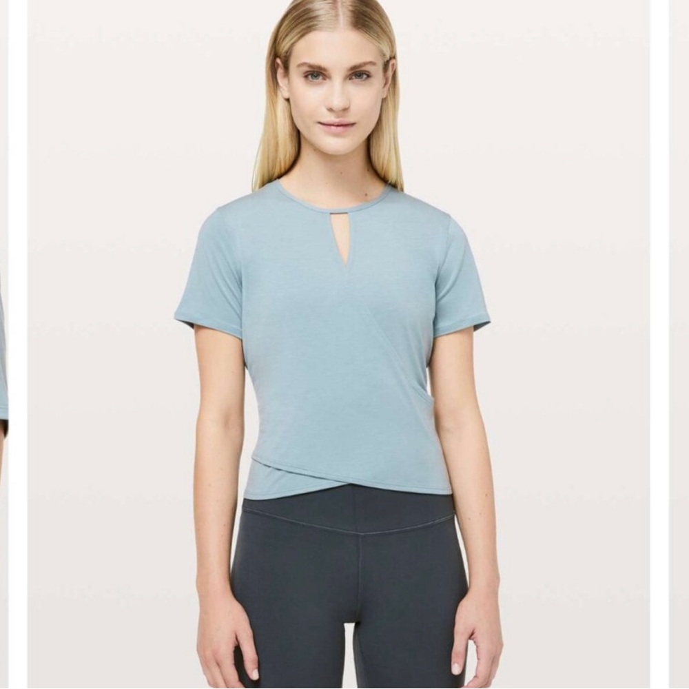 Lululemon Keyhole Crop Top Size 6